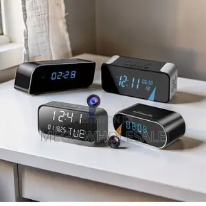Smart WiFi Alarm Clock Hidden Spy Camera 4K
