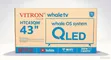 Vitron 43" Whale OS QLED TV - 1