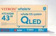 Vitron 43" Whale OS QLED TV - 2
