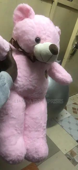 Pink Cuddle Bear 80cm