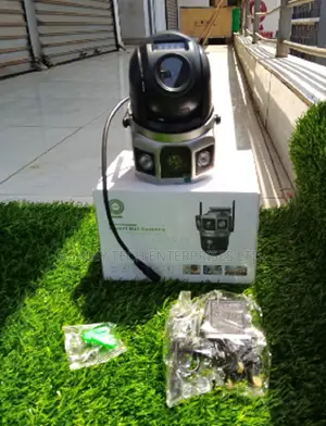 Kamera ya Usalama ya 4G Dual Lens PTZ - V380
