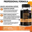 4-in-1 Turmeric Ginger 2360mg with Curcumin, Garlic & Black Pepper - 4