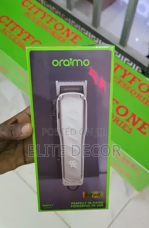 Oraimo EasyCut 2 10W Mkasi wa Nywele + 6 Magari
