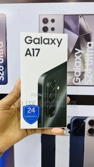Samsung Galaxy A17 Mpya 128GB Nyeusi