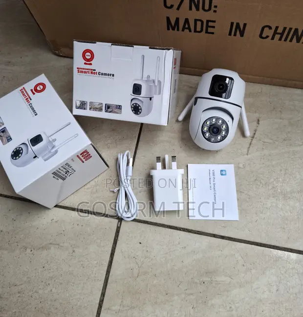 V380 Smart WiFi Wall Mounted Bulb Camera - 4MP HD PTZ - 1