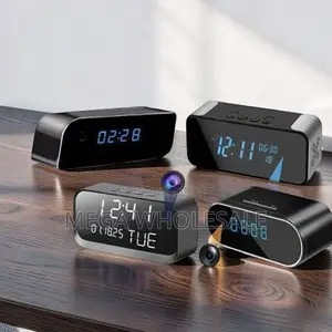 Full HD Indoor WiFi Alarm Clock Hidden Spy Camera