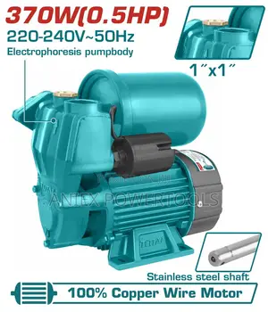 Total TWP93706 Water Pump 370W (0.5HP) 32m