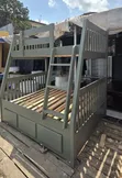 Green Kids Double Decker Bed - 2