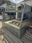 Green Kids Double Decker Bed - 3