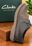 Used Clarks Brown Leather Shoes - 1