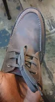 Used Clarks Brown Leather Shoes - 4
