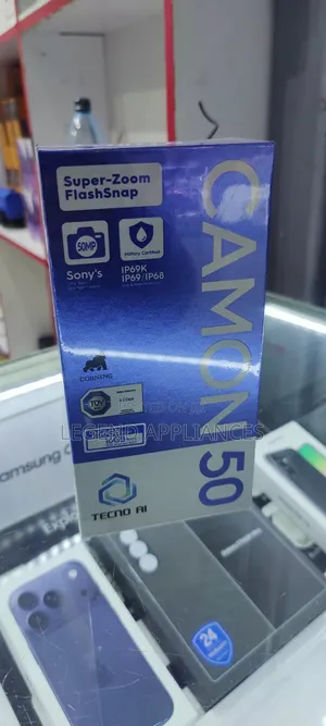 New Tecno Camon 50 256GB Gray