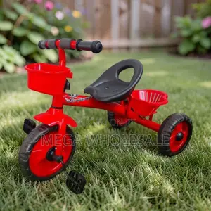 User-Friendly Kids Tricycle - Easy Control for Toddlers