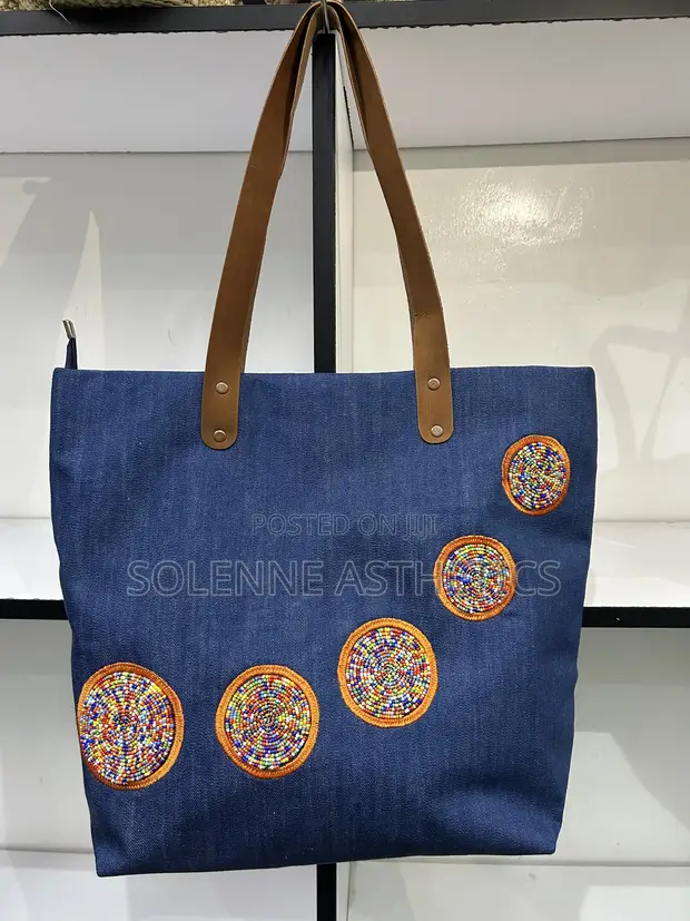 Mkoba Mpya wa Denim wa Tote - 1