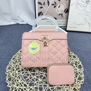 Victoria Beckham Handbag ya Kawaida - Pink