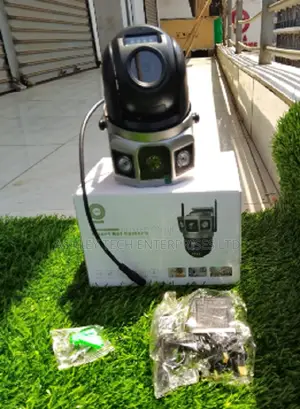 Kamera ya CCTV ya V380 Pro 4G Dual Lens Pan Tilt Zoom