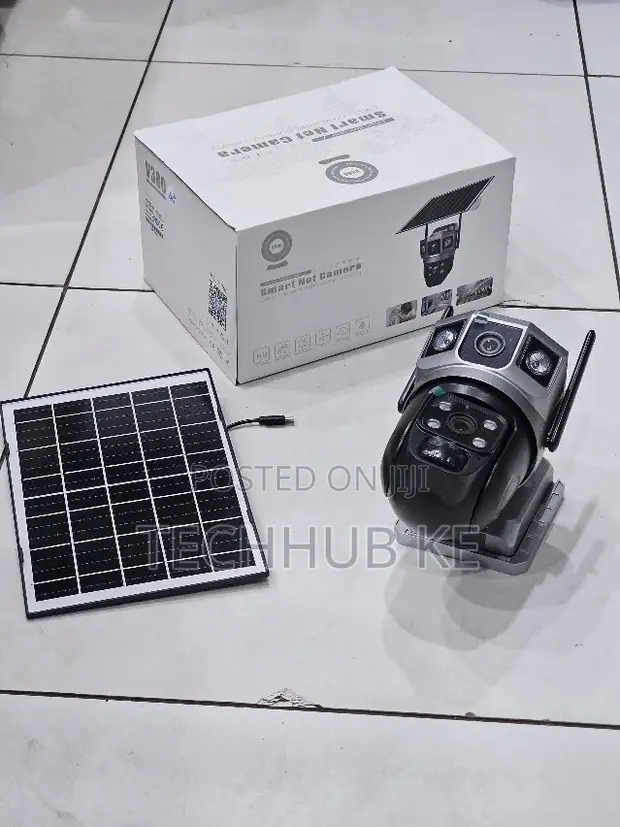4G Solar PTZ CCTV Camera with SIM Card Slot - 1