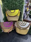 Kiondo cha Sisal chenye Beading cha Ku-Sling - 2