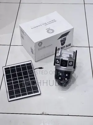 Kamera ya V380 Pro 4G Dual Lens Solar PTZ