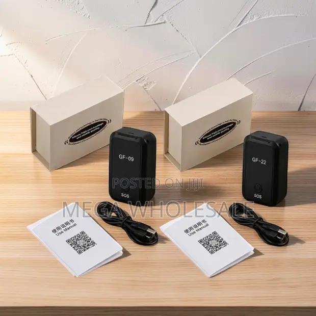 GF-09/GF-22 GPS GSM GPRS Tracker ya Gari - 1