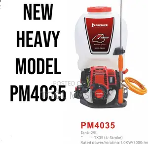 Premier PM4035 Knapsack Sprayer 25L 4-Stroke