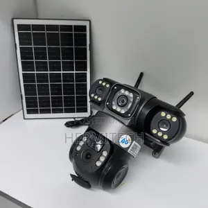 Triple Lens 4G Solar CCTV with Motion Alerts