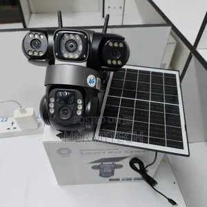 Triple Lens 4G Solar CCTV for Remote Areas