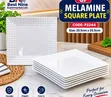 GP Melamine Square Plate 25.5cm - 1