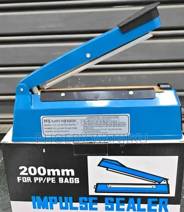 200mm Plastic Bag Impulse Sealer - 1