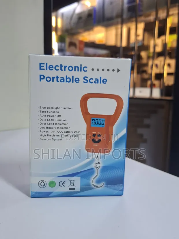Electronic Portable Hanging Scale 50kg - 1