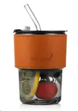 Trendy Glass Straw Cup - Brand New - 2
