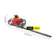 2-Stroke Gasoline Hedge Trimmer - 3