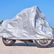 Lightweight High-Density Polyester Silver SUV Reflective Bike Cover - 1