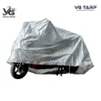 Lightweight High-Density Polyester Silver SUV Reflective Bike Cover - 4