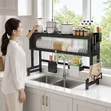 Modern Dustproof Drainage Cabinet Dish Rack (85cm) - 3