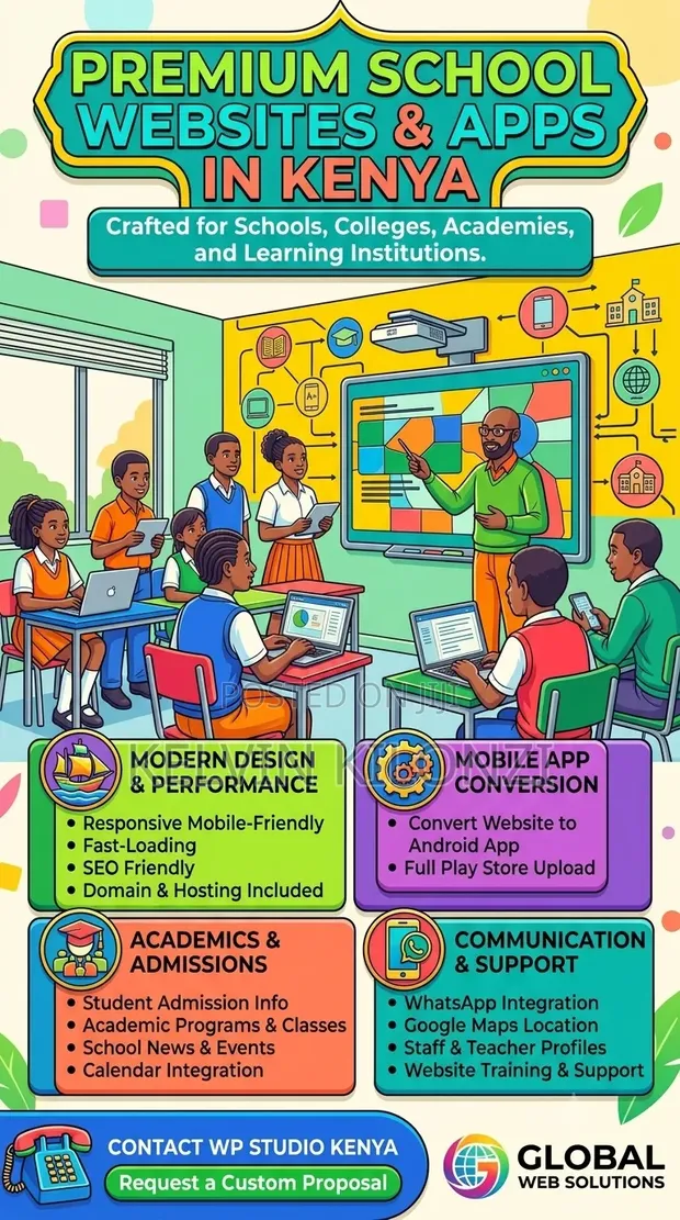 Professional School Websites & Android Apps for Colleges - 1
