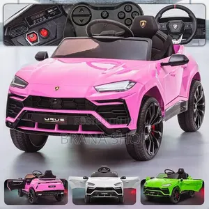 Licensed Pink Lamborghini Urus Kids Electric SUV