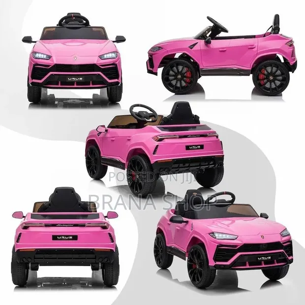 Licensed Lamborghini Urus Electric Kids Ride-on Car - Pink - 1