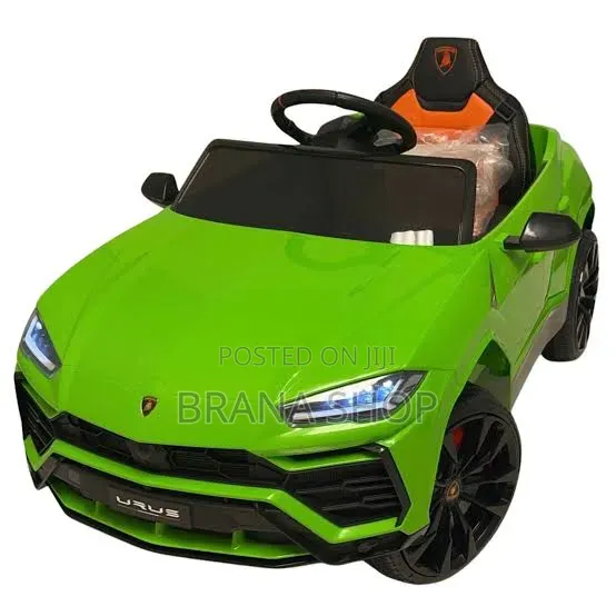 Official Green Lamborghini Urus Kids Electric Ride-on - 1