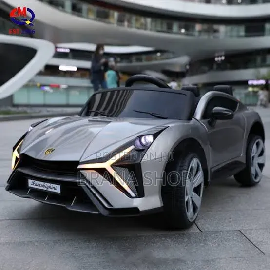 Grey Lamborghini Urus Official Kids Electric Ride-On - 1
