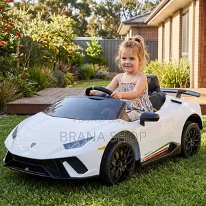 Licensed Lamborghini Urus Kids Electric Ride-On SUV - White