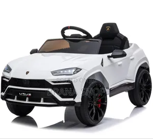 Licensed Lamborghini Urus Kids Electric Ride-on Car - White