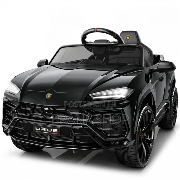 Officially Licensed Lamborghini Urus Kids Electric Ride-on Black - 1