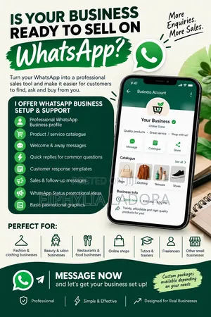 WhatsApp Business Setup for Small Businesses | From KSh 1,500