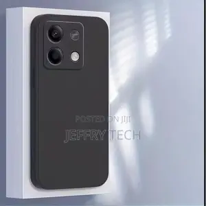 Redmi 15C Silicone Phone Case with Camera Protection - Black