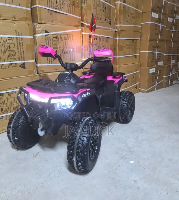 12V Battery-Powered Quad Bike - GN - 1