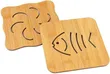 Personalized Bamboo Coasters (Set of 4) - 5