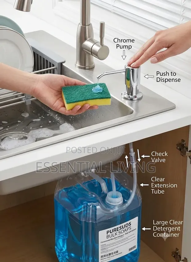Kitchen Sink Soap Dispenser Extension Kit - 1