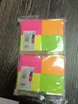Multicolour Sticky Note Pads - Ecopack (12 Sets) - 2