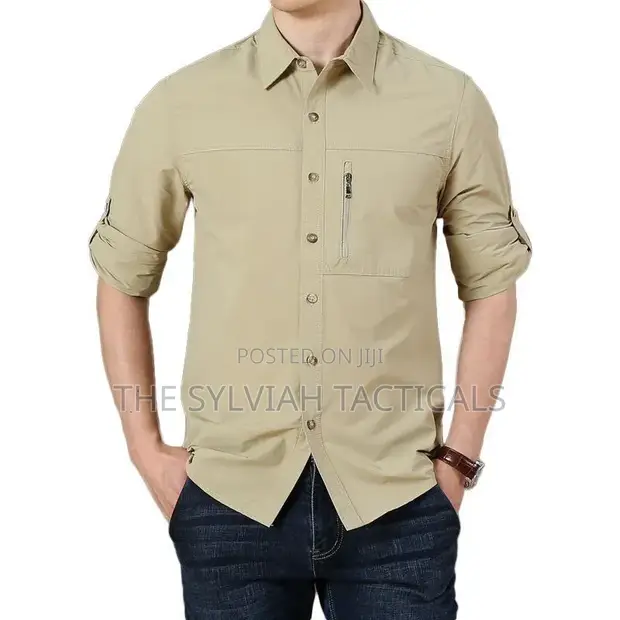 Outdoor Tactical Original Waterproof Spandex Long Sleeve Shirts - 1